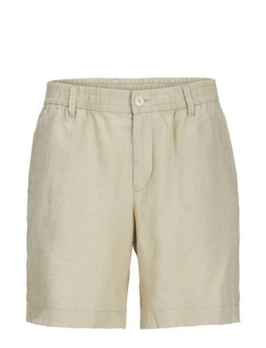 Jpstbill Lawrence Linen Shorts Mid Sn Bottoms Shorts Casual Beige Jack...