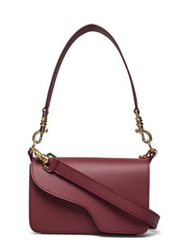 Corsina Merlot Vacchetta Bags Small Shoulder Bags-crossbody Bags Burgu...