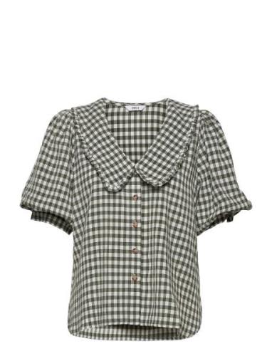 Enapril Shirt 6842 Tops Shirts Short-sleeved Black Envii