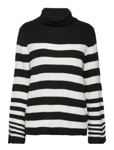 Ihpilar Ls5 Tops Knitwear Turtleneck Black ICHI