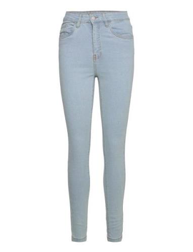 Denim Project Dpwmaja Highwaist Skinny Jeggins Blå