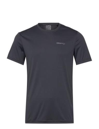 Core Essence Ss Tee M Sport T-shirts Short-sleeved Black Craft