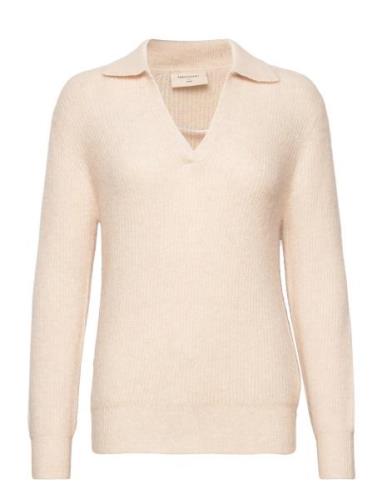 Fqhill-Pullover Tops Knitwear Jumpers Cream FREE/QUENT