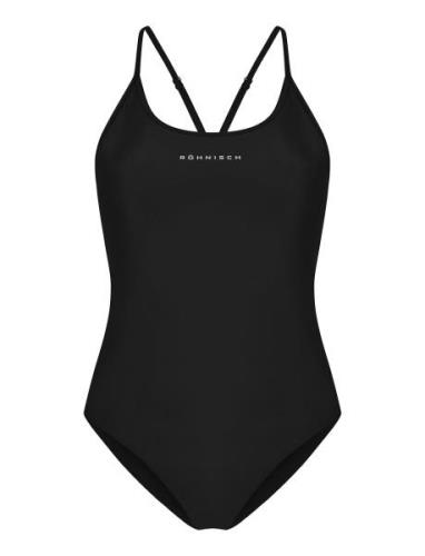 Ifemi Swimsuit Baddräkt Badkläder Black Röhnisch
