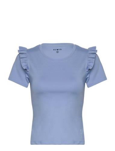 Celine Top Sport T-shirts & Tops Short-sleeved Blue BOW19