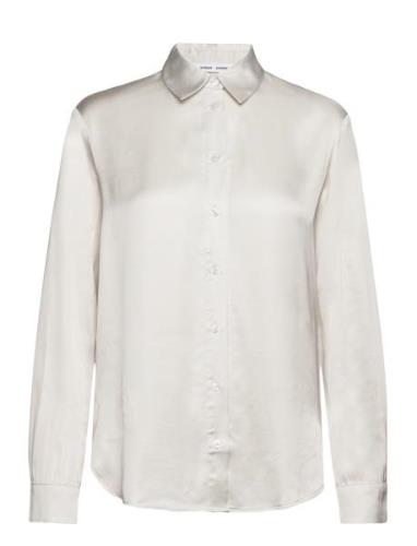 Samadisoni Shirt 14905 Tops Shirts Long-sleeved White Samsøe Samsøe