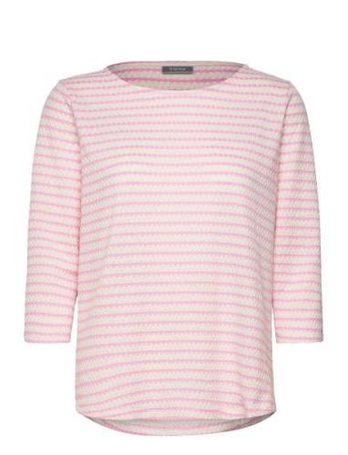 Frjosie Tee 2 Tops T-shirts & Tops Long-sleeved Pink Fransa