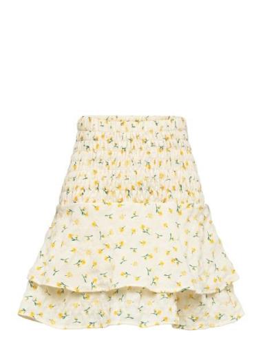 Mynte Skirt Dresses & Skirts Skirts Short Skirts Yellow Grunt