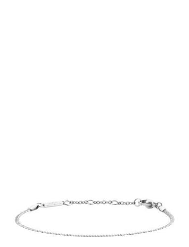 Elan Flat Chain Bracelet S Armband Smycken Silver Daniel Wellington