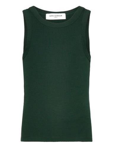Top Tops T-shirts Sleeveless Green Sofie Schnoor Young