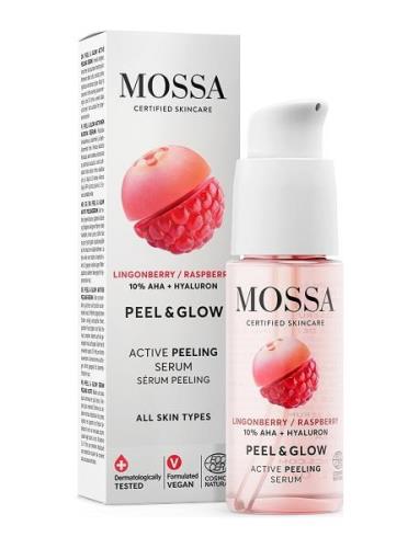 Peel & Glow Active Peeling Serum Serum Ansiktsvård Nude MOSSA