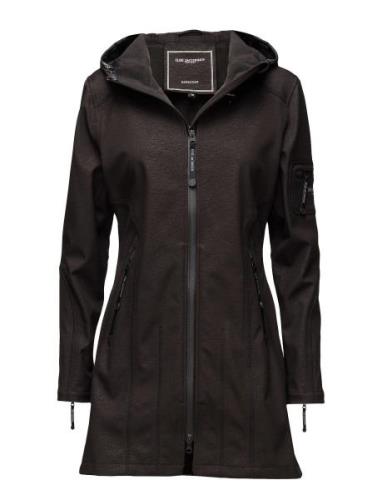 3/4 Raincoat Outerwear Rainwear Rain Coats Black Ilse Jacobsen