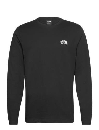 M L/S Simple Dome Tee Sport T-shirts Long-sleeved Black The North Face