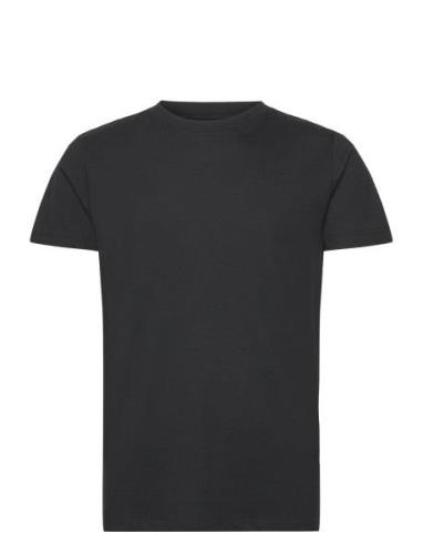 Timmi Organic / Recycle Tee Tops T-shirts Short-sleeved Black Kronstad...