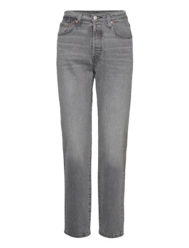 501 Crop Hit The Road Bb Bottoms Jeans Straight-regular Grey LEVI´S Wo...