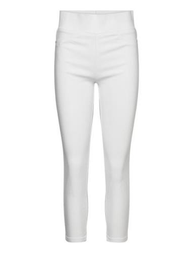 Fqshantal-Pa-7/8-Power Bottoms Trousers Slim Fit Trousers White FREE/Q...