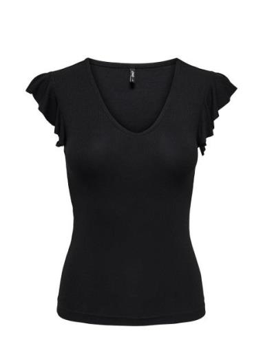 Onlbelia Cap Sleeve Top Jrs Noos Tops T-shirts & Tops Short-sleeved Bl...