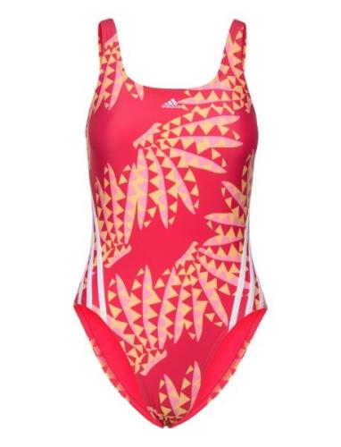 Farm 3S Clx St Sport Swimsuits Red Adidas Sportswear