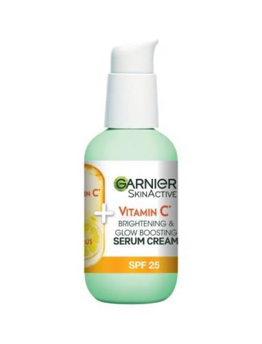 Vitamin C* 2 In 1 Brightening Serum Cream Serum Ansiktsvård Nude Garni...