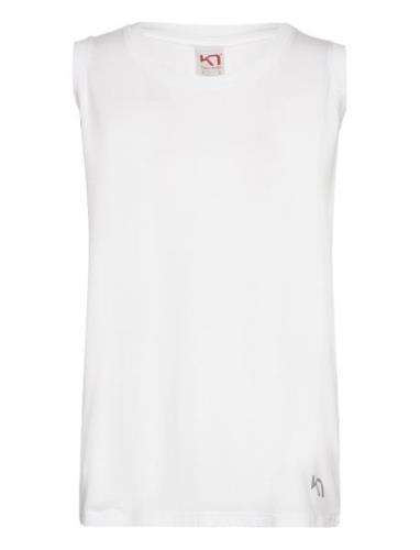 Ruth Tanktop Sport T-shirts & Tops Sleeveless White Kari Traa