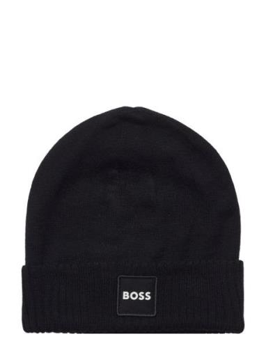 BOSS Pull On Hat Svart