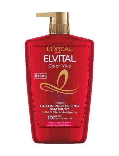 L'oréal Paris Elvital Color Vive Shampoo 1000 Ml Schampo Nude L'Oréal ...