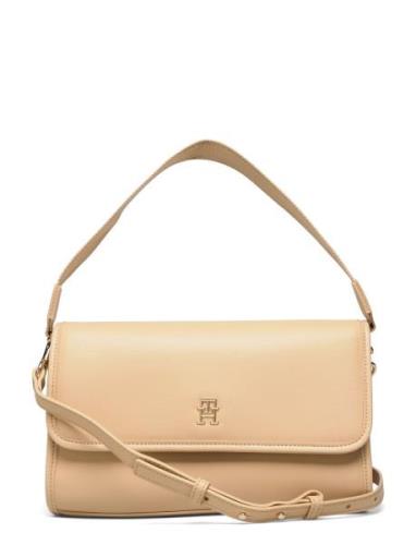 Th Monotype Shoulder Bag Bags Small Shoulder Bags-crossbody Bags Beige...