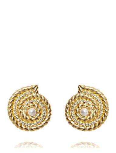 Ocean Pearl Earrings Örhänge Smycken Gold Caroline Svedbom