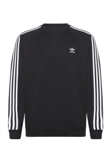 3-Stripes Crew Sport Sweat-shirts & Hoodies Sweat-shirts Black Adidas ...