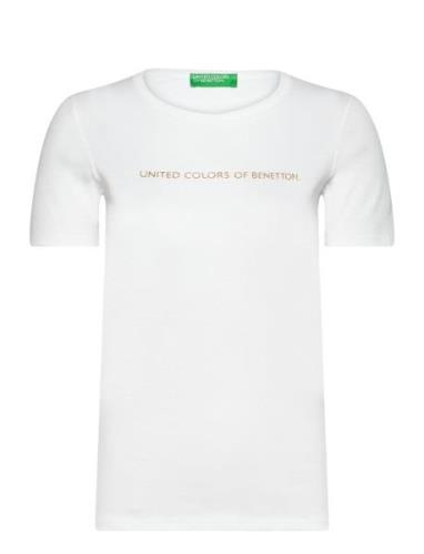 United Colors Of Benetton T-Shirt Vit