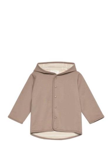 Fixoni Reversible Cardigan Beige