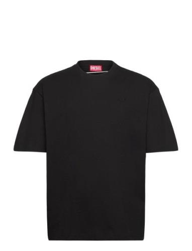 T-Boggy-Megoval-D T-Shirt Tops T-shirts Short-sleeved Black Diesel