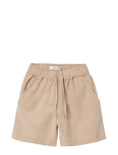 Nmmfaher Shorts F Bottoms Shorts Beige Name It