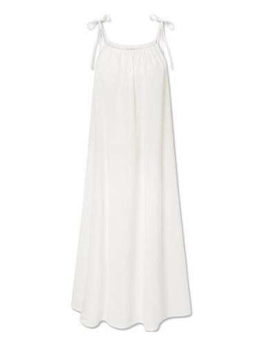 Rigmor Dress Maxiklänning Festklänning White STUDIO FEDER
