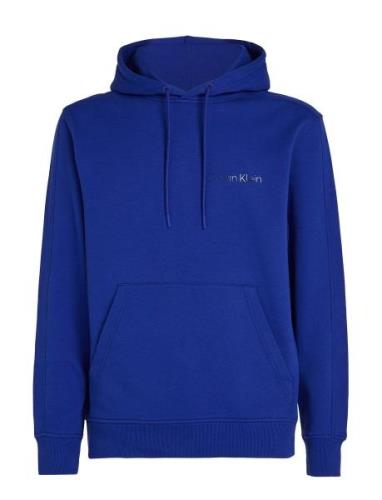 Calvin Klein Jeans Institutional Hoodie Blå