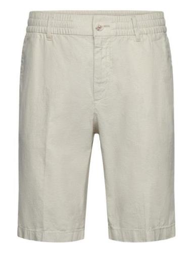 Regular Linen Shorts Bottoms Shorts Casual Beige Tom Tailor