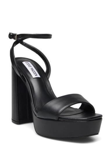 Lessa Sandal Sandal Med Klack Black Steve Madden