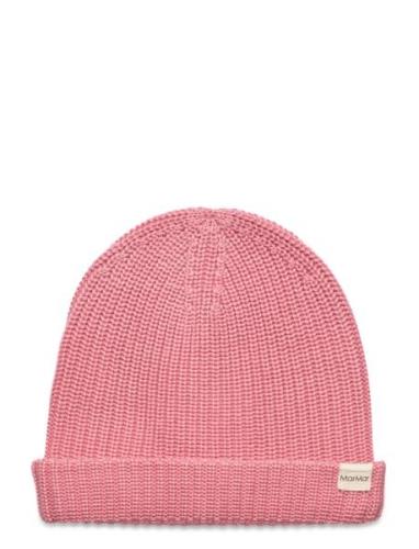 Atlas Accessories Headwear Hats Beanie Pink MarMar Copenhagen