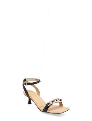 Sandal Sandal Med Klack Black Sofie Schnoor