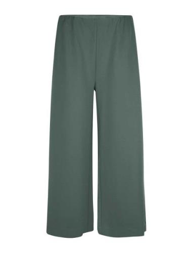 Piri Bottoms Trousers Wide Leg Green Masai