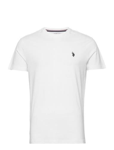 Arjun T-Shirt Tops T-shirts Short-sleeved White U.S. Polo Assn.