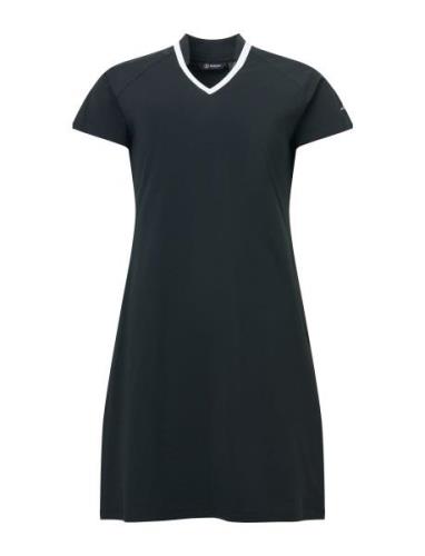 Lds Ives Dress Sport Short Dress Black Abacus