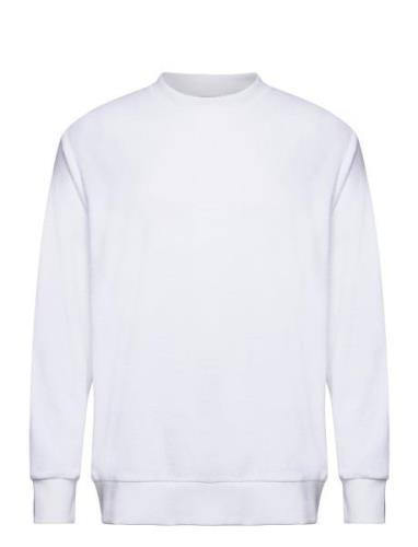 Sweatshirt Terry Tops Sweat-shirts & Hoodies Sweat-shirts White Lindbe...