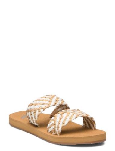 Roxy Porto Slide Ii Beige