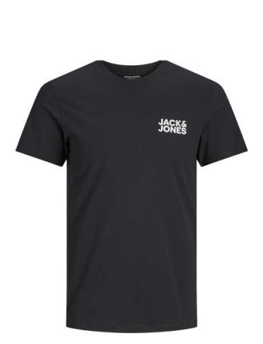 Jjecorp Logo Tee Ss O-Neck Noos Tops T-shirts Short-sleeved Black Jack...