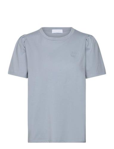 Lr-Isol Tops T-shirts & Tops Short-sleeved Blue Levete Room