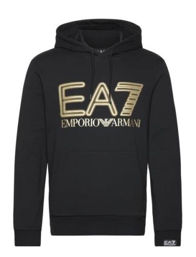 Sweatshirts Tops Sweat-shirts & Hoodies Hoodies Black EA7