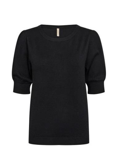 Sc-Dollie Tops Knitwear Jumpers Black Soyaconcept