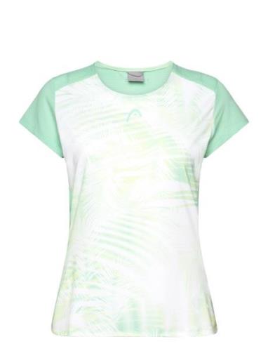 Tie-Break T-Shirt Women Sport T-shirts & Tops Short-sleeved Green Head