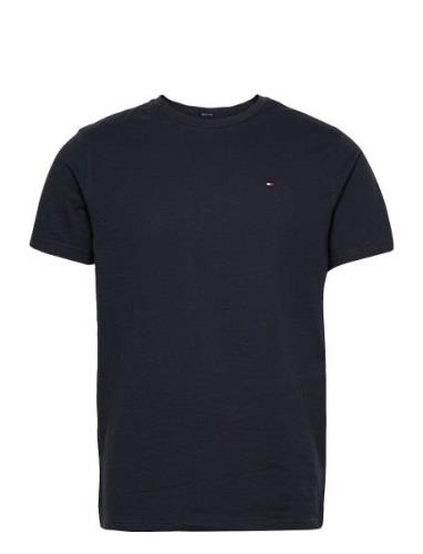 Cn Tee Ss Tops T-shirts Short-sleeved Blue Tommy Hilfiger